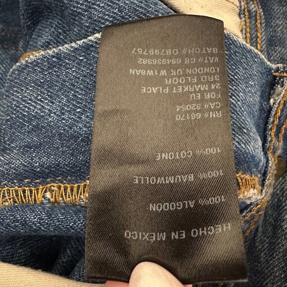Urban Outfitters BDG High Waist Straight Cropped Jean - Picture 4 of 4